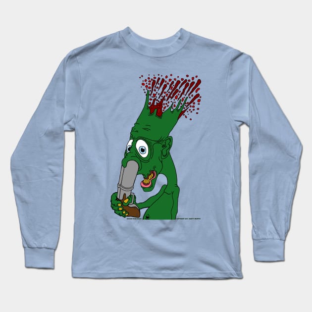 Suicide Nose Blast Long Sleeve T-Shirt by spiralsaint